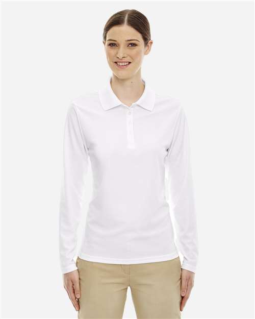Women's Pinnacle Performance Long Sleeve Piqué Polo