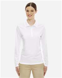 Core365 78192 Women's LS Piqué Polo | S&S