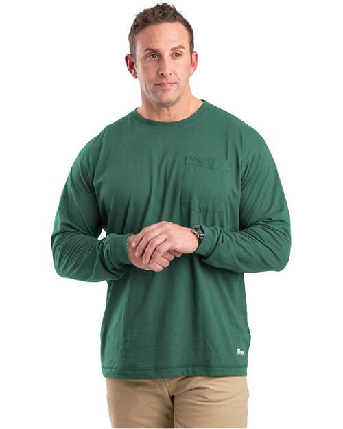 Unisex Performance Long Sleeve Pocket T-Shirt