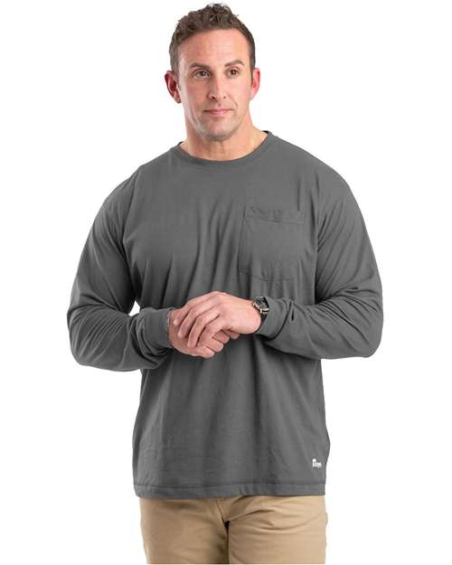 Men's Performance Long Sleeve Pocket T-Shirt