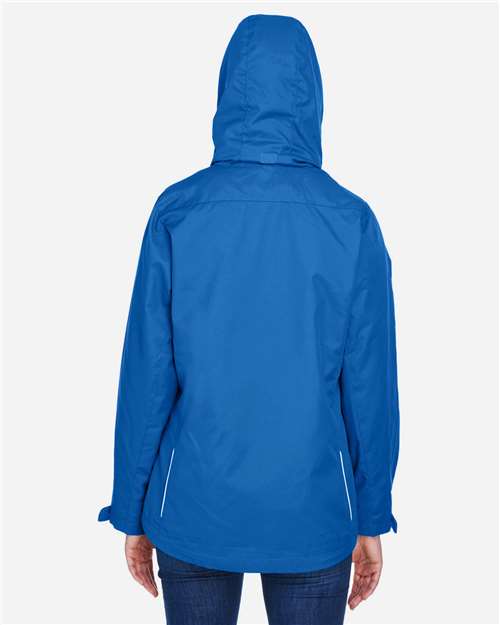 Women's 3-in-1 Jacket with Fleece Liner – On Model – Back