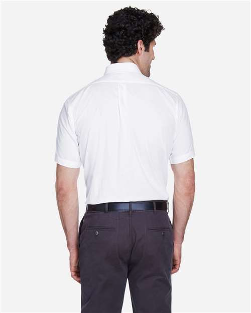 Men's Optimum Short Sleeve Twill Dress Shirt