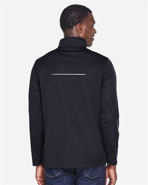 Men's Techno Lite Three-Layer Knit Tech-Shell – On Model – Back