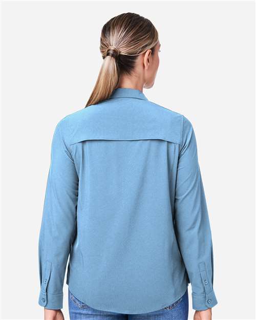 Women's Ultra UVP® Marina Shirt – On Model – Back