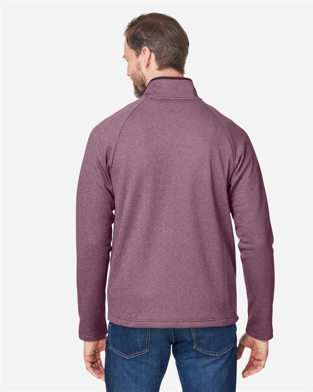🔥 CORE365 Men Venture Heathered Stripe Jacket Full-Zip Up To 5XL CE72 - Picture 13 of 25