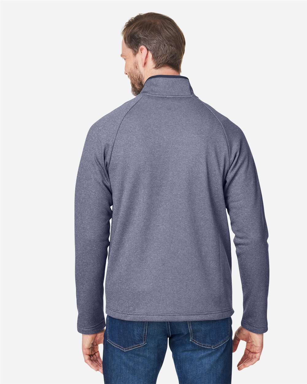 🔥 CORE365 Men Venture Heathered Stripe Jacket Full-Zip Up To 5XL CE72 - Picture 19 of 25