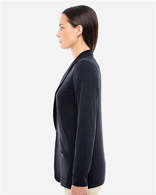 Women's Perfect Fit™ Shawl Collar Cardigan – On Model – Side