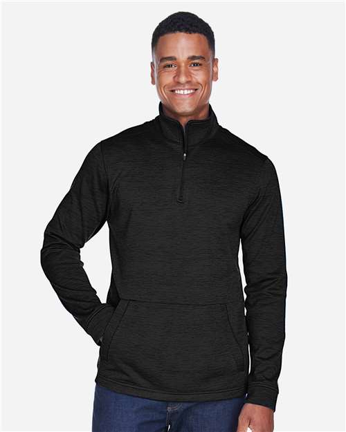 Men's Newbury Mélange Fleece Quarter-Zip Pullover