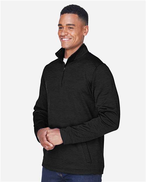 Men's Newbury Mélange Fleece Quarter-Zip Pullover