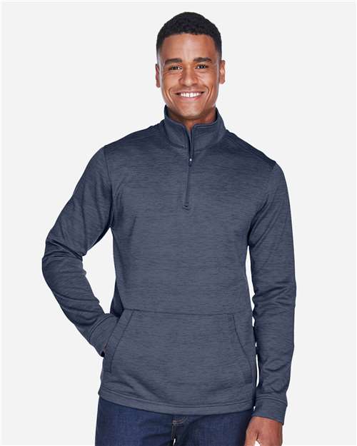 Men's Newbury Mélange Fleece Quarter-Zip Pullover