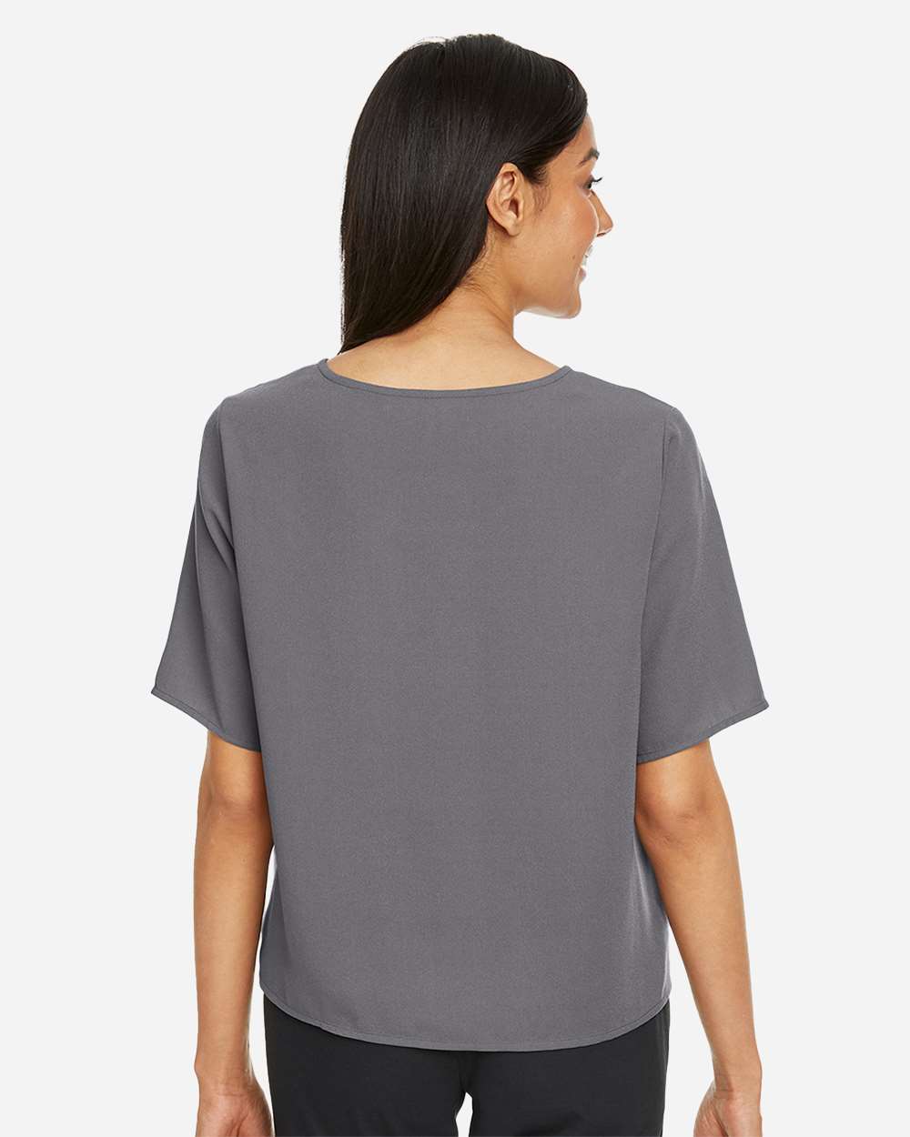 🔥 Devon & Jones Women Perfect Fit Tie Front Blouse Shirt Up To 3XL DP617W - Picture 31 of 37