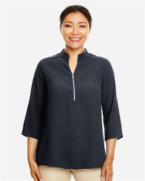 Women's Perfect Fit™  Three-Quarter Sleeve Crepe Tunic