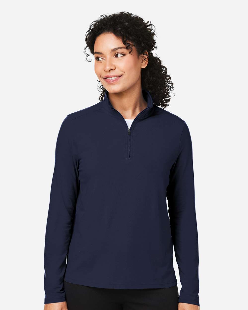 🔥 Devon & Jones Women Raleigh Stretch Quarter-Zip Pullover Up To 3XL DG425W - Picture 18 of 26