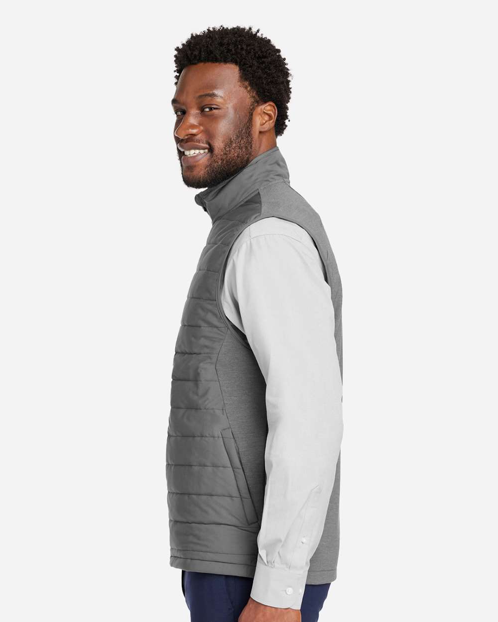 🔥 Devon & Jones Men's New Classics Charleston Hybrid Vest Up To 4XL DG706 - Picture 8 of 19