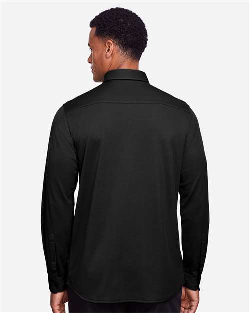 Men's CrownLux Performance® Plaited Dress Shirt