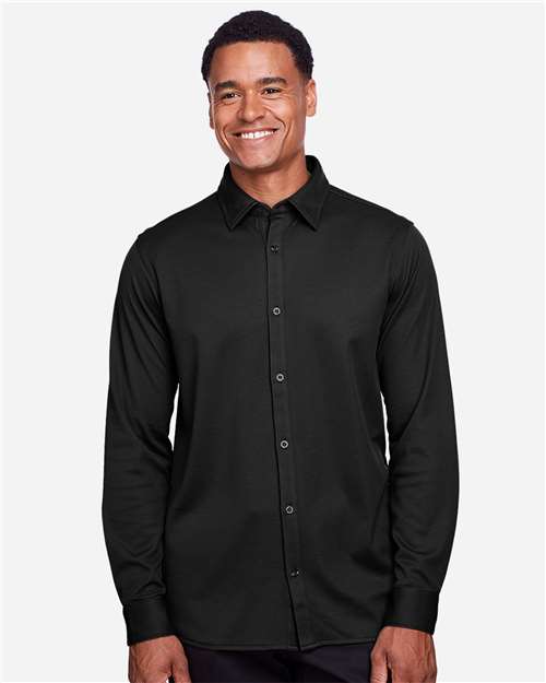 Men's CrownLux Performance® Plaited Dress Shirt