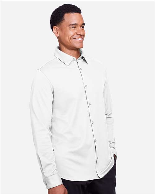 Men's CrownLux Performance® Plaited Dress Shirt