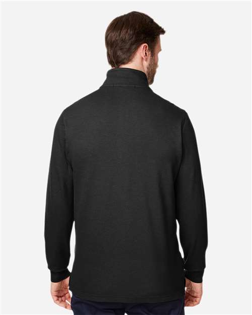 Men's New Classics® Performance Quarter-Zip Pullover – On Model – Back