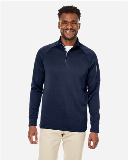 Unisex Fusion ChromaSoft™ Fleece Quarter-Zip Pullover
