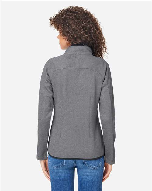 Women's Venture Heathered Stripe Full-Zip