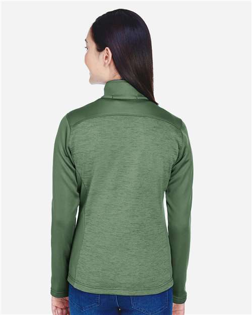 Women's Newbury Colorblock Mélange Fleece Full-Zip Jacket