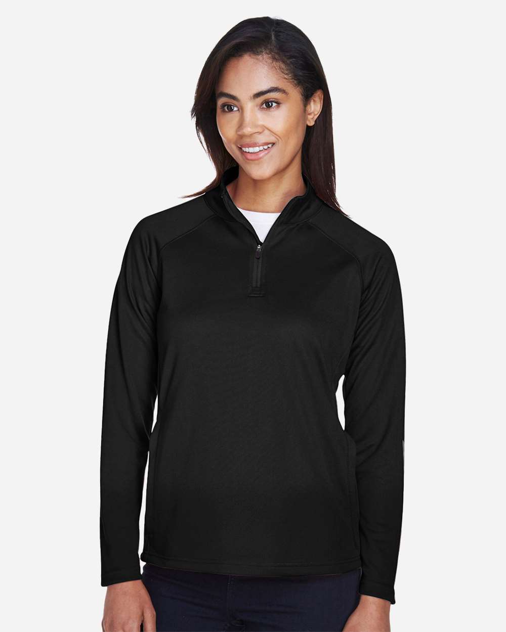 Devon & Jones DG440W - Women's Stretch Tech-Shell® Compass Quarter