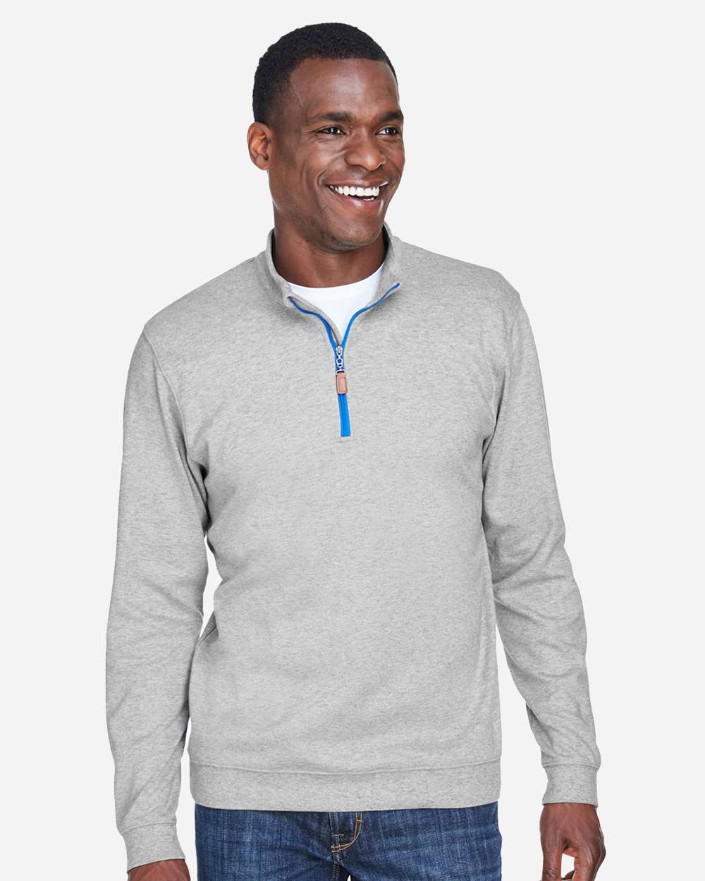 🔥 Devon & Jones Men's DRYTEC20 Performance Quarter-Zip Pullover Up To 4XL DG479 - Picture 8 of 26