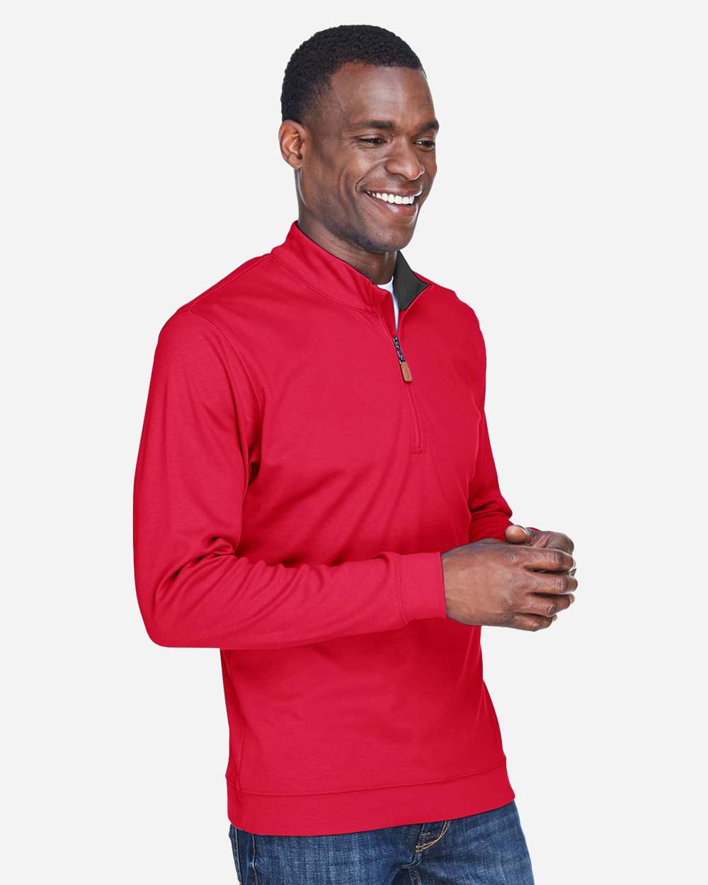 🔥 Devon & Jones Men's DRYTEC20 Performance Quarter-Zip Pullover Up To 4XL DG479 - Picture 22 of 26