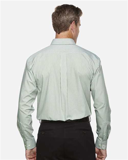 Men's Crown Collection® Banker Stripe Woven Dress Shirt