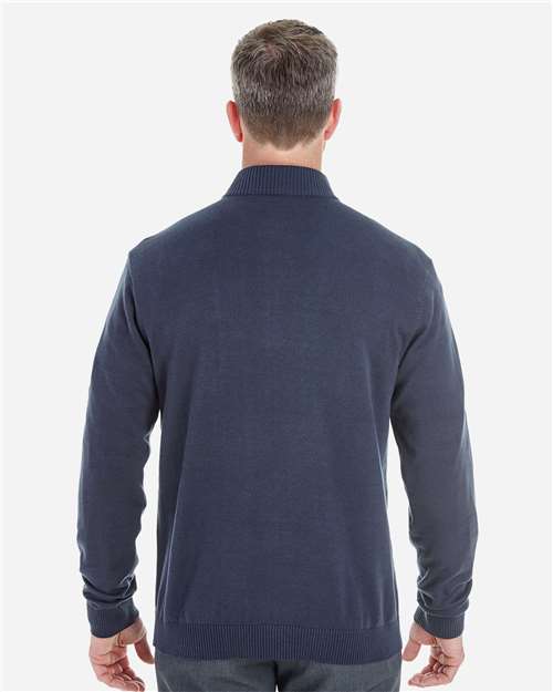 Men's Manchester Fully-Fashioned Quarter-Zip Pullover Sweater