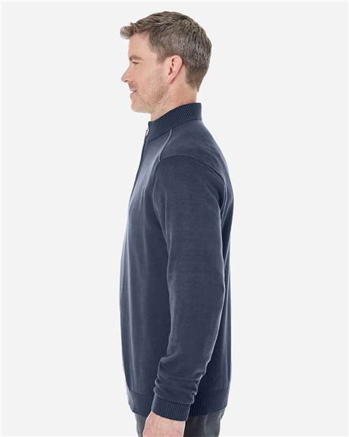 Men's Manchester Fully-Fashioned Quarter-Zip Pullover Sweater