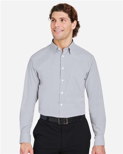 Men's CrownLux Performance® Microstripe Dress Shirt