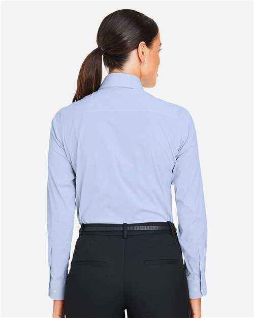 Women's CrownLux Performance® Microstripe Dress Shirt