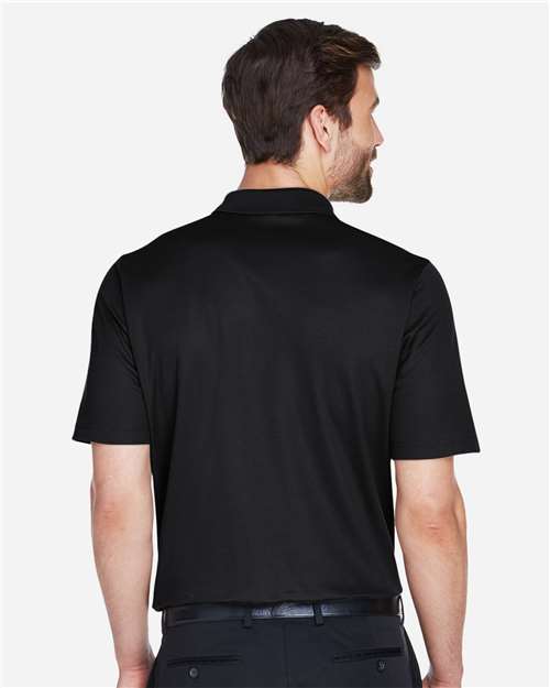 Men's Tall CrownLux Performance® Plaited Polo – On Model – Back