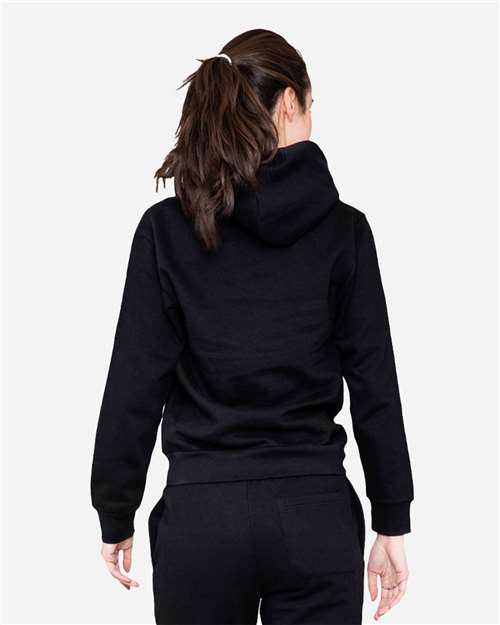 Unisex Urban Pullover Hooded Sweatshirt – On Model – Back