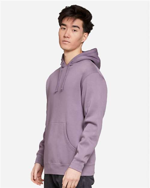 Unisex Heavyweight Pullover Hooded Sweatshirt – On Model – Side