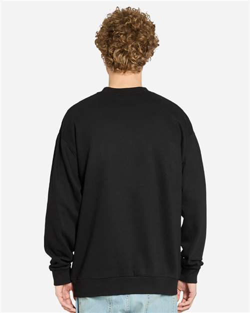 Unisex Urban Crewneck Sweatshirt – On Model – Back