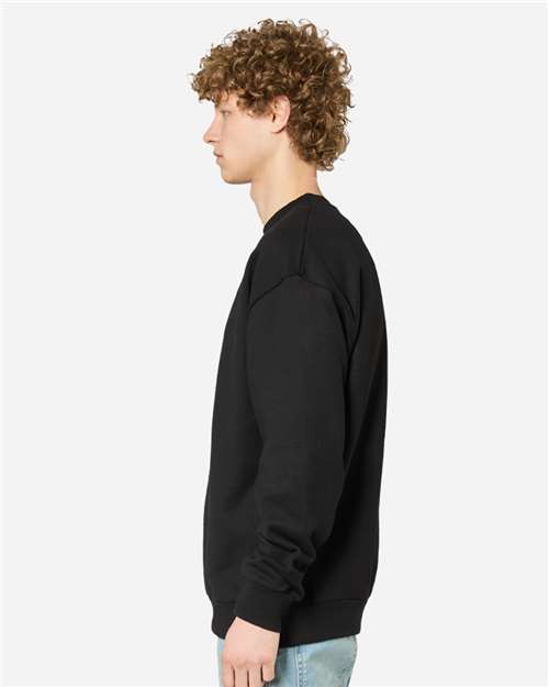 Unisex Urban Crewneck Sweatshirt – On Model – Side