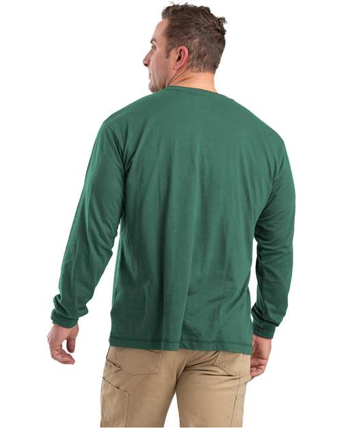 Men's Tall Performance Long Sleeve Pocket T-Shirt