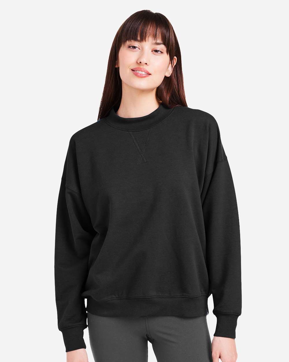 Glyder PDP6789 - Women's Vintage Oversized Pullover Sweatshirt