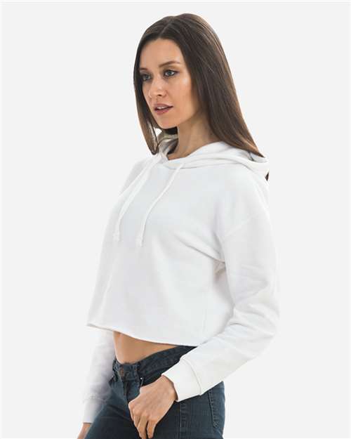 Women's Cropped Fleece Hooded Sweatshirt
