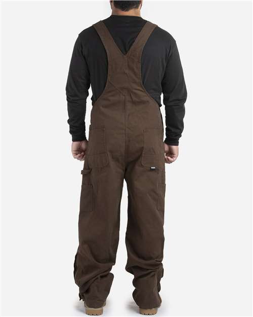 Men's Acre Unlined Washed Bib Overall – On Model – Back