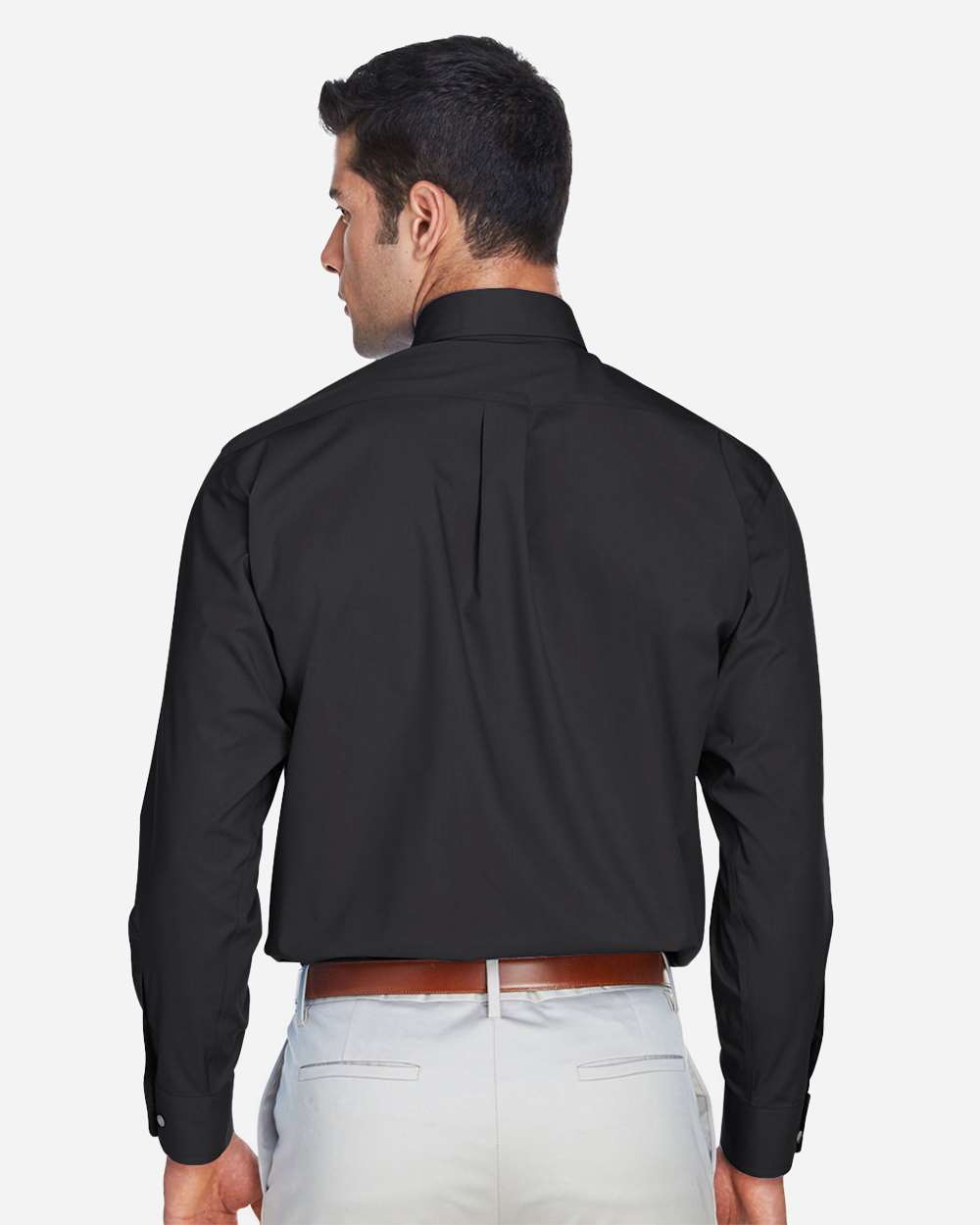 ๐ฅ Devon & Jones Men's Tall Crown Collection Woven Dress Shirt Up To 3XLT D620T - Picture 6 of 21