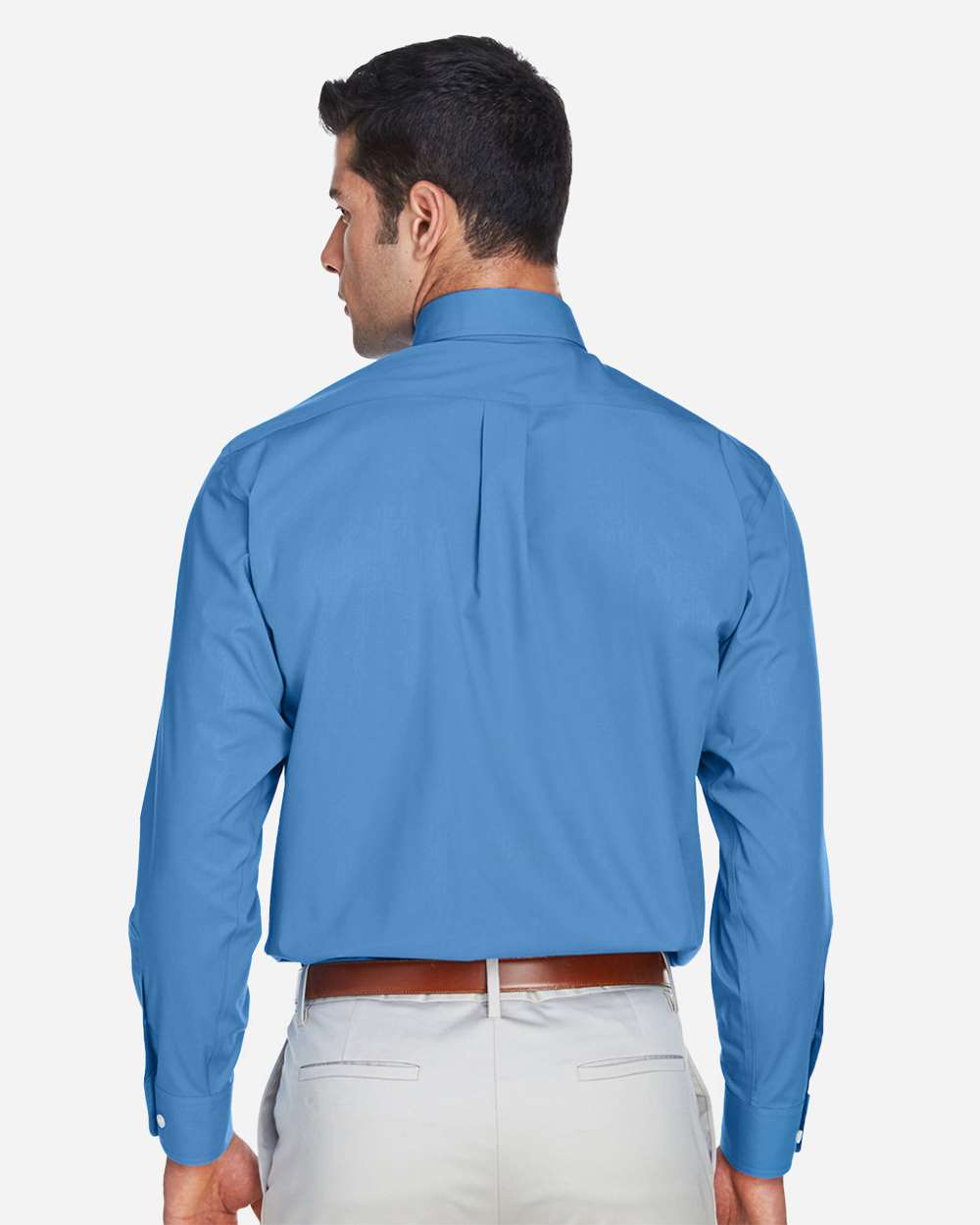 ๐ฅ Devon & Jones Men's Tall Crown Collection Woven Dress Shirt Up To 3XLT D620T - Picture 11 of 21