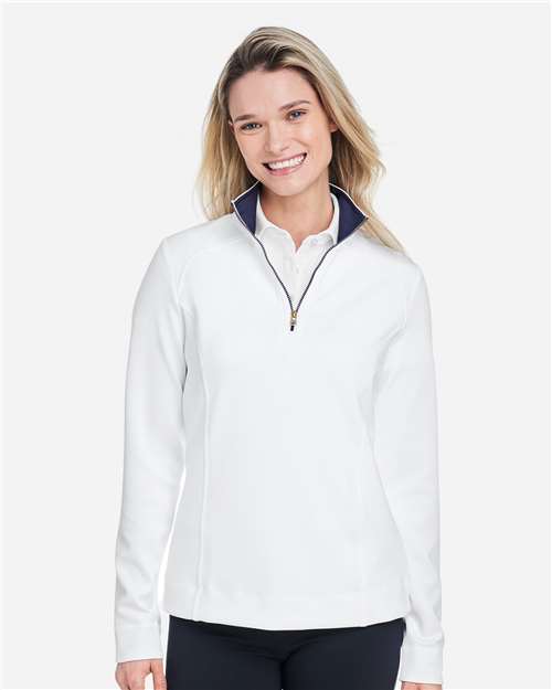 Fairway & Greene F12250 - Women's Wells Tech Quarter-Zip Pullover