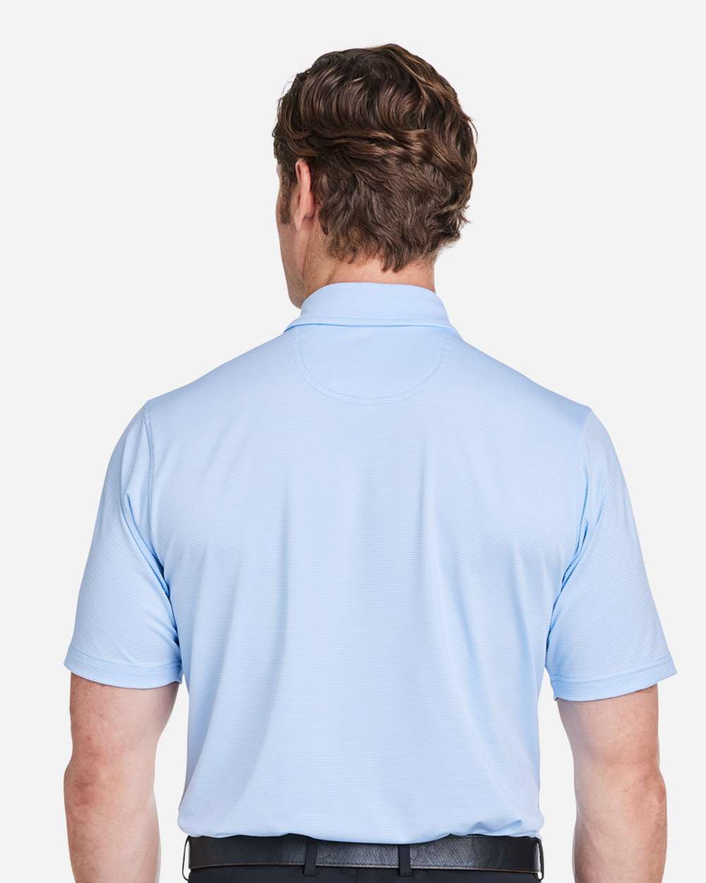 Fairway & Greene I11526 - Men's USA Made Mini Stripe Tech Polo