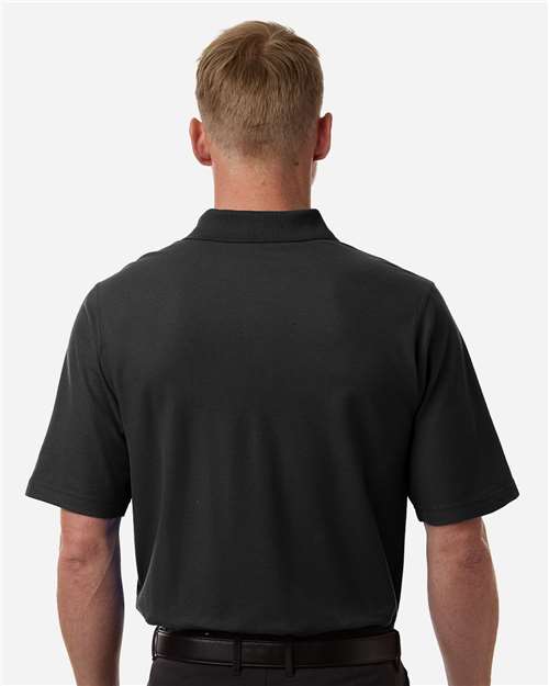 Men's Maverick CVC Pique Polo – On Model – Back