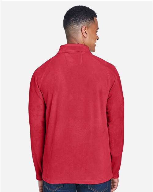 Men's Campus Microfleece Jacket – On Model – Back
