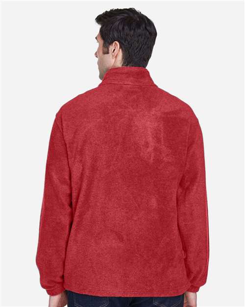 Men's Full-Zip Fleece – On Model – Back