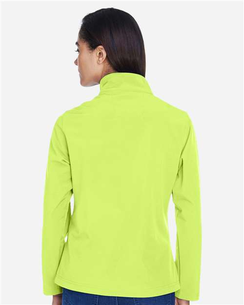 Women's Leader Soft Shell Jacket – On Model – Back